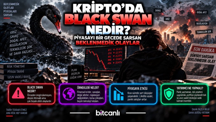 Kripto’da Black Swan Nedir? Piyasayı Bir Gecede Sarsan Beklenmedik Olaylar